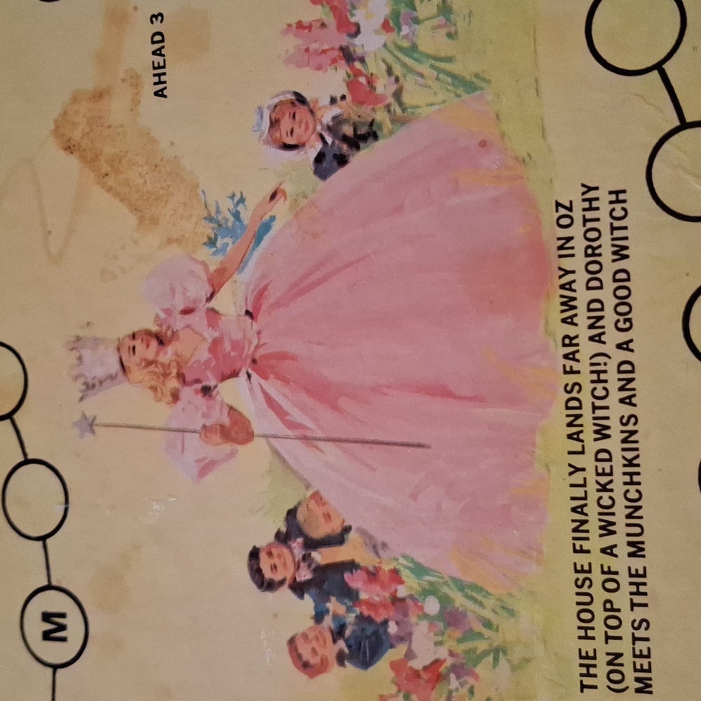 Wizard of Oz board game board only Vintage 1974 - Picture 5 of 8